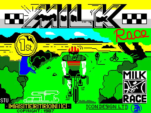 MILK RACE — original screen