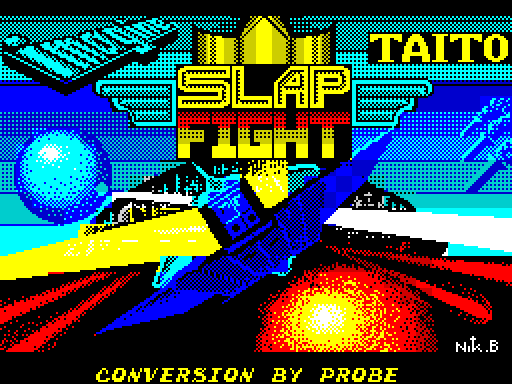 SLAP FIGHT — original screen