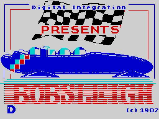 BOBSLEIGH — original screen