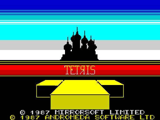 TETRIS — original screen