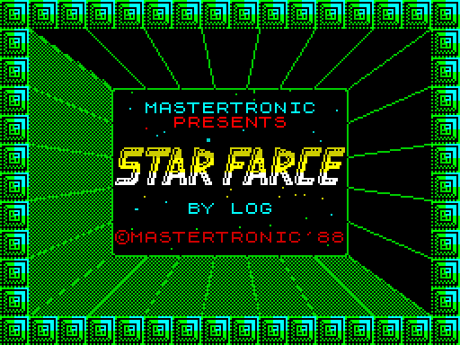 STARFARCE — original screen