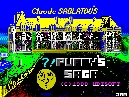 PUFFY SAGA — original screen