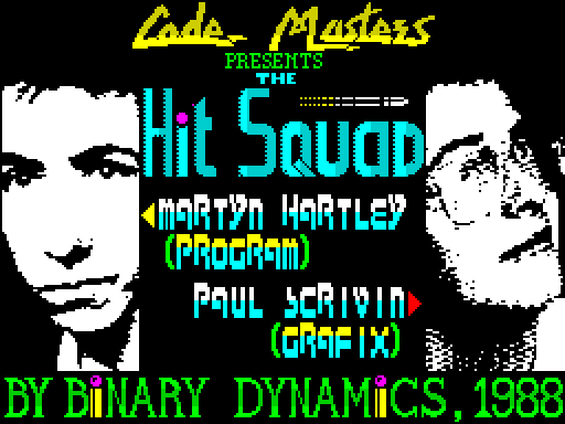 HIT SQUAD — original screen