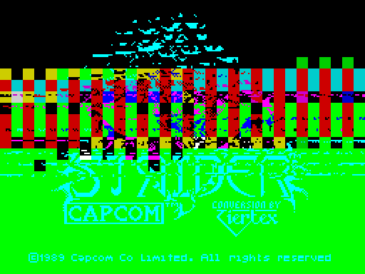 STRIDER — original screen