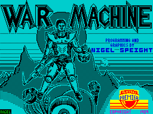 WARMACHINE — original screen