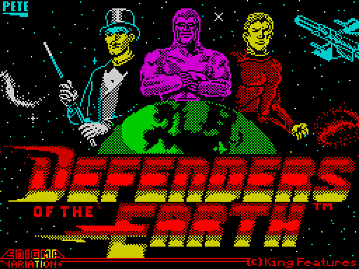 D.EARTH — original screen