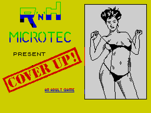 COVER-UP — original screen