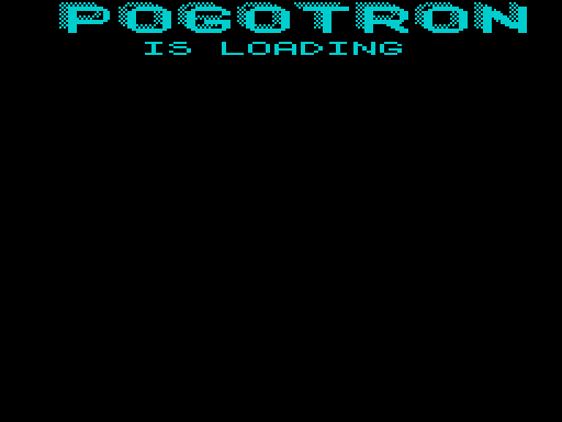 POGOTRON — original screen