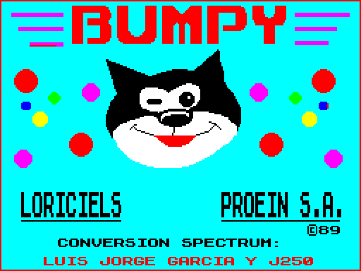 BUMPY — original screen