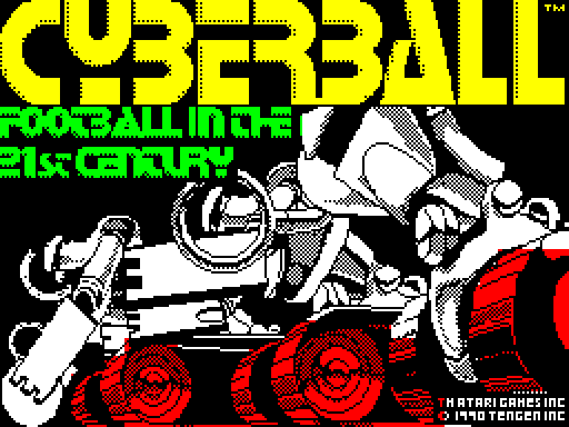 CYBERBALL — original screen