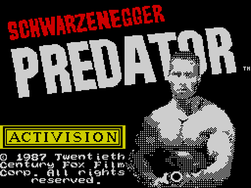 PREDATOR — original screen