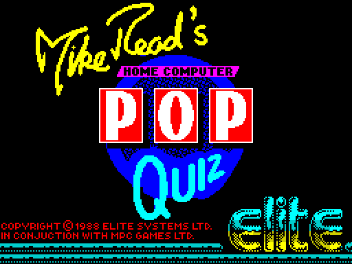 POP QUIZ — original screen
