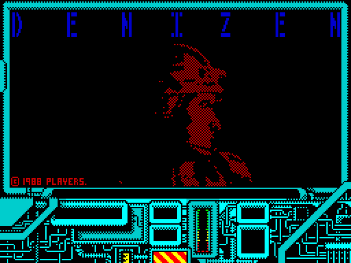 DENIZEN128 — original screen