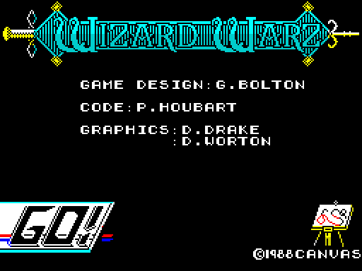 WIZARDWARZ — original screen