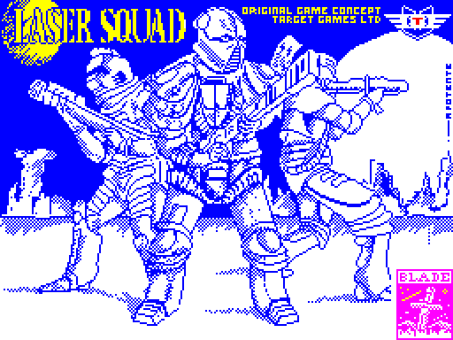 LASERSQUAD — original screen