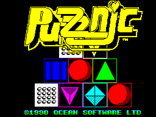 PUZZNIC — original screen