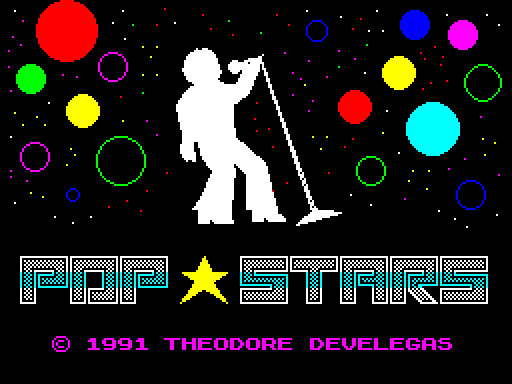 POPSTARS — schermata originale
