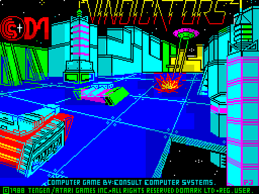 VINDICTORS — original screen