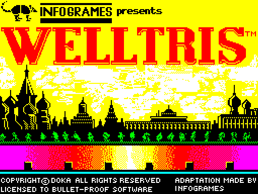 WELLTRIS — original screen