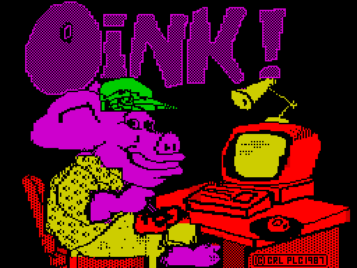 OINK! — original screen