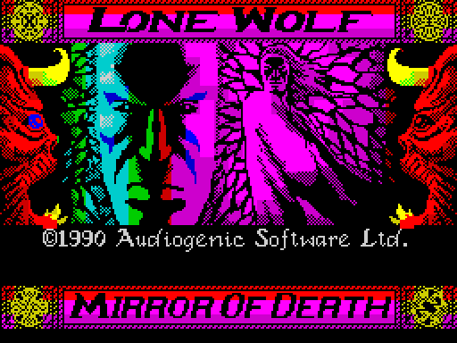 LONE WOLF — original screen