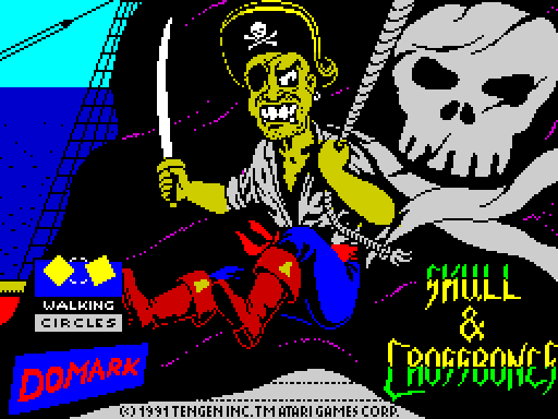 CROSSBONES — original screen