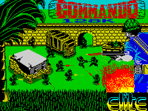COMMANDO — original screen