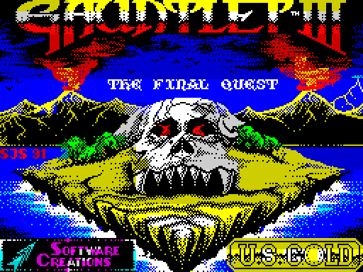 GAUNTLET 3 — original screen
