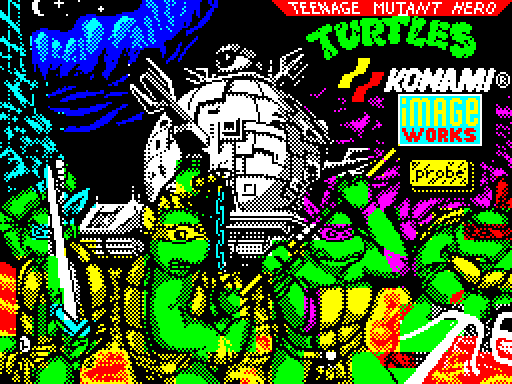 TURTLES 2 — original screen