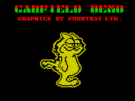 GARFIELD — original screen