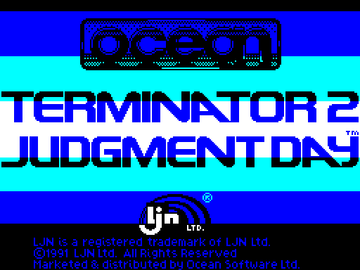 TERMINAT 2 — original screen