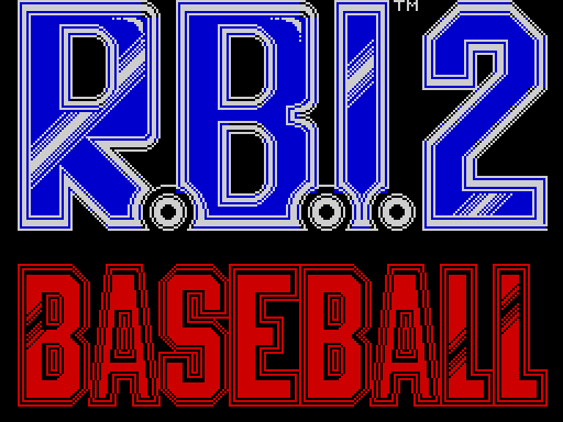 BASEBALL 2 — original screen