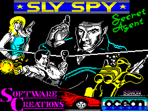 SLY SPY — original screen
