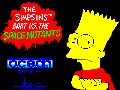 SIMPSONS — original screen