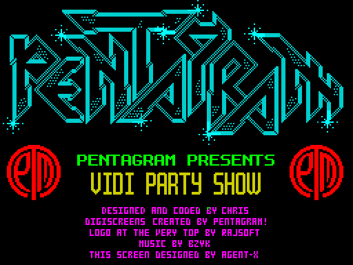 VIDI SHOW — original screen