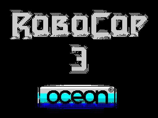 ROBOCOP 3 — original screen
