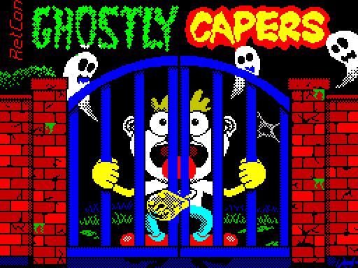 Ghostly Capers — Pantalla de carga original