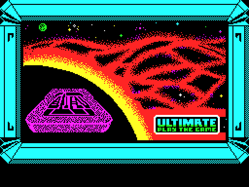 Alien 8 — Schermata iniziale