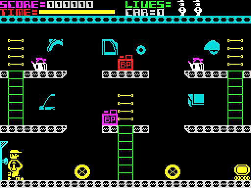 Automania — Schermata di gioco