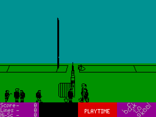 Back to Skool — Schermata di gioco
