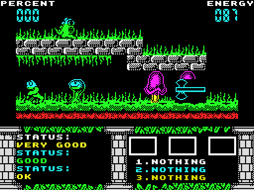 Biff — Schermata di gioco