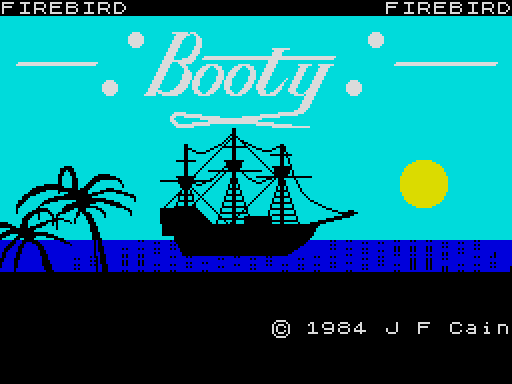 Booty — Schermata iniziale