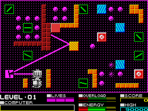 Deflektor — Schermata di gioco