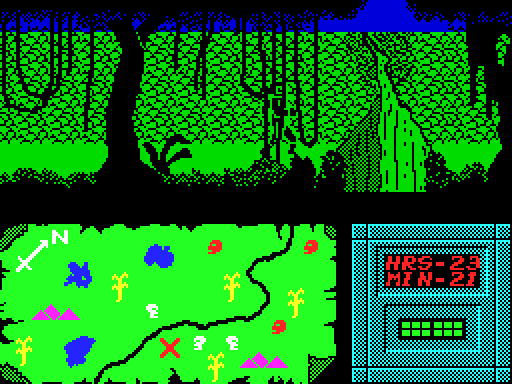 Flash Gordon — Schermata di gioco