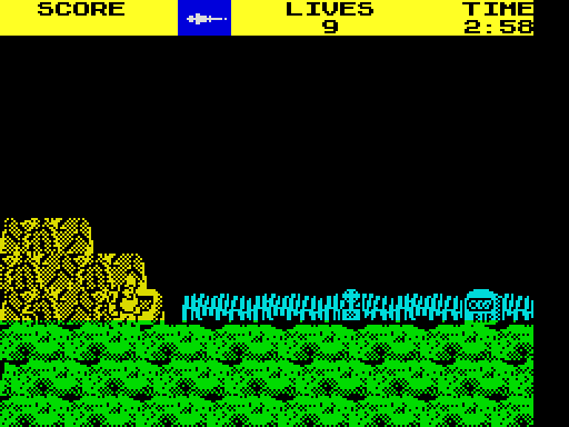 Ghosts ’n Goblins — Schermata di gioco