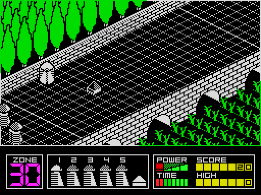 Highway Encounter — Schermata di gioco
