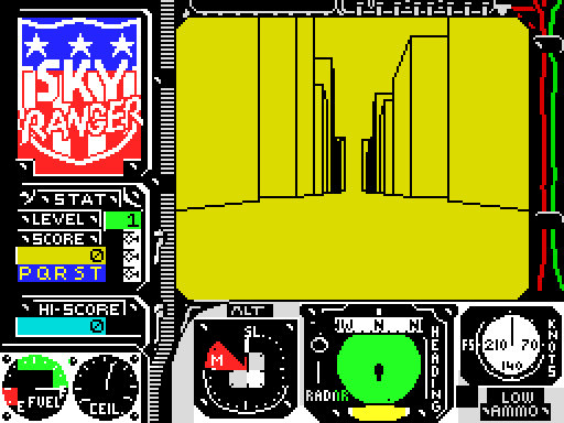 Sky Ranger — Schermata di gioco