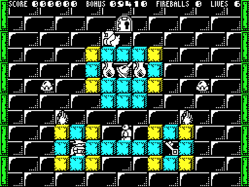 Solomon's Key — Schermata di gioco