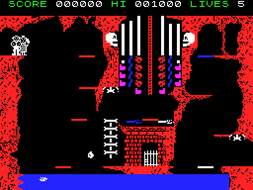 The Goonies — Schermata di gioco