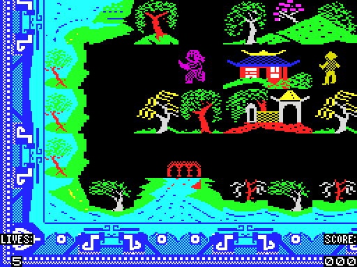 The Willow Pattern Adventure — In-game screenshot